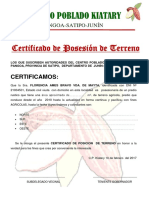 CERTIFICADO