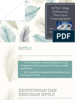 HPTLC (High Performance Thin Layer Cromatography)