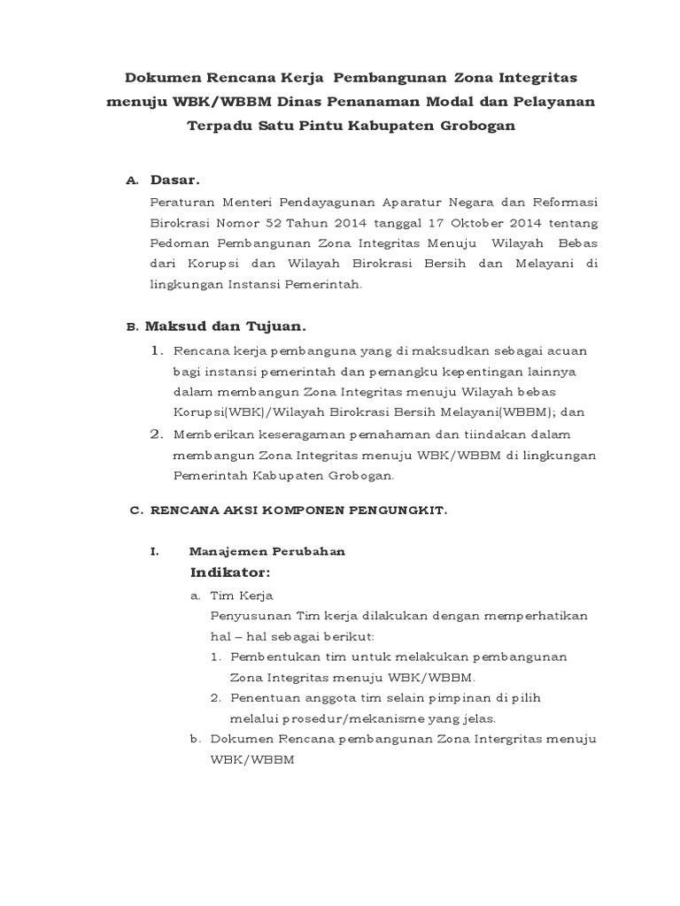 8100 Koleksi Contoh Undangan Zona Integritas Gratis Terbaru