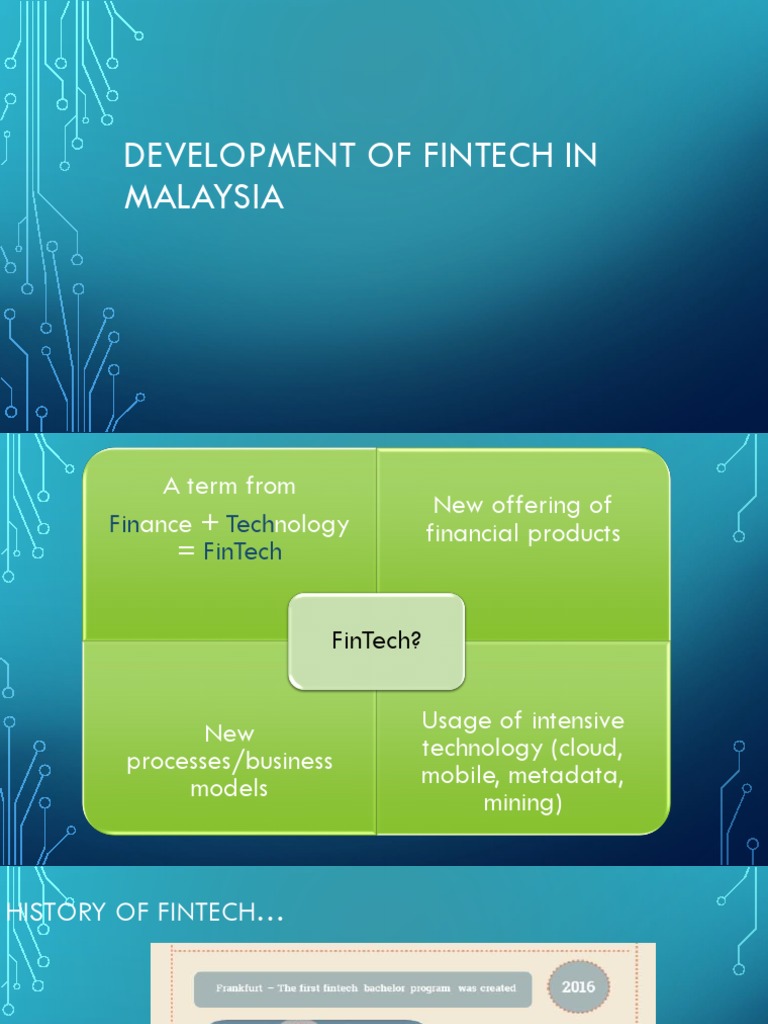 Development of Fintech in | PDF | Financial Technology | Finance ...