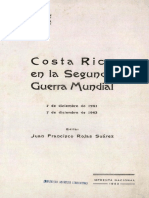 Costa Rica en La Segunda Guerra Mundial 7 de Diciembre de 1941-7 de Diciembre de 1943
