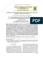 Precipitation of Calcite during the Deposition of Paleogene Sangkarewang Oil Shale, Ombilin Basin, West Sumatra, Indonesia