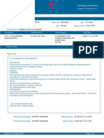 VCT - CT Pulmonary