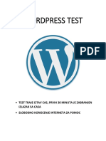 WordPess Test