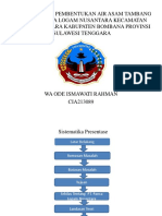 Studi Prediksi Pembentukan Air Asam Tambang Pada 