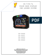 AEM CD-7 Dash 30-5500-5501-5502-5503