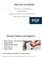 Brewery Hygiene Practises