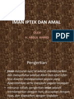 Iman Iptek Dan Amal