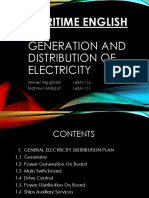 Generation and Distribution of Electricity