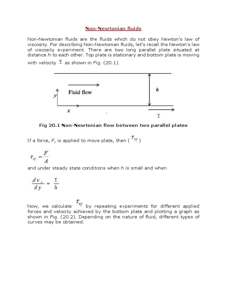 Fluida Non Newtonian | PDF