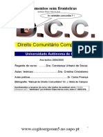 Direito Comunitário Comparado: Apontamentos Sem Fronteiras