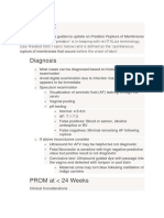 ACOG Updates Guidance on Diagnosis and Management of Prelabor Rupture of Membranes (PROM