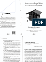 Pensar en Lo Publico PDF