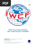 IWCF Forum Candidate User Role