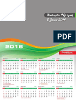 Kalender A3 - 12 Template 2 PDF