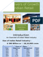 Key Drivers of Growth in Indian Retail