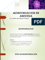 Monitoreo Anestesia