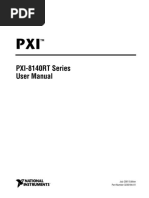 PXI-8140RT Series User Manual