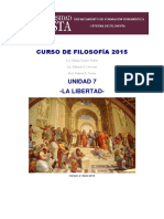 Curso de Filosofía 2015 u7 La Libertad