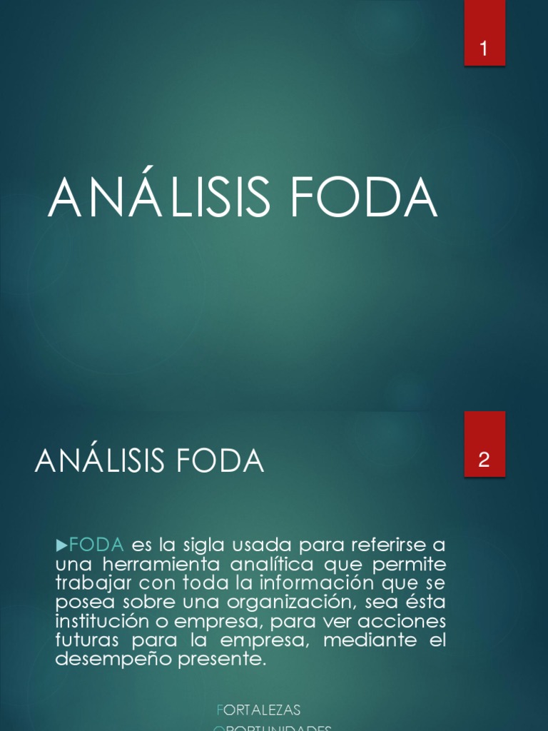 Análisis FODA para Empresas | PDF | Análisis FODA | Business