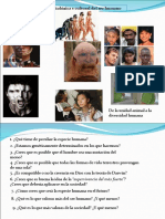 TEMA 7: Dimensión Biológica y Cultural Del Ser Humano: de La Unidad Animal A La Diversidad Humana