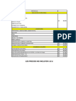 Los Precios No Incluyen I.G.V.: Protocolo Evaluación Ocupacional