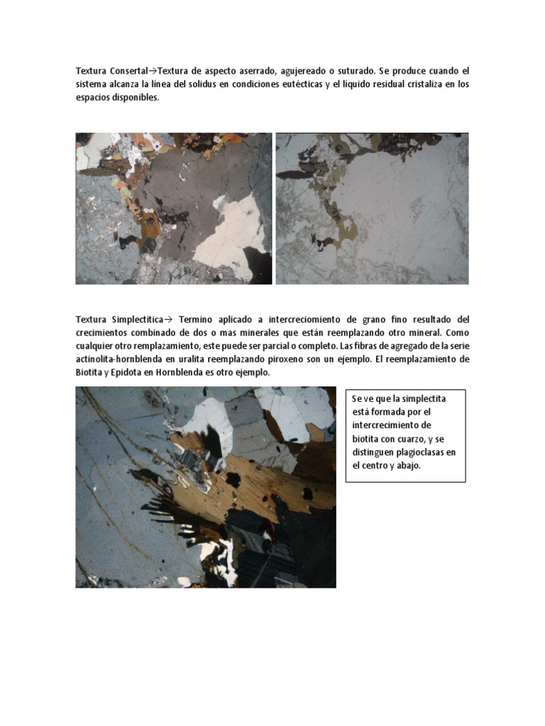 Texturas Igneas | PDF