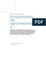 Definiciones para Agroindustrias1