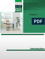 Chap 01 Introduction To Business Analytics