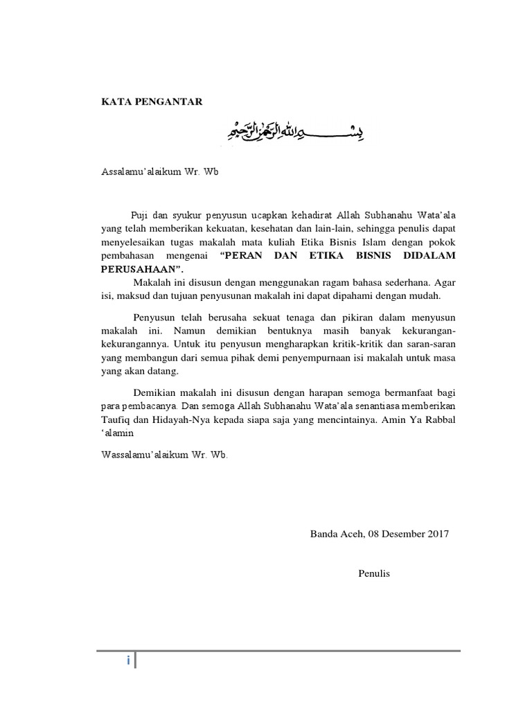Contoh Jurnal Etika Bisnis Islam - Simak Gambar Berikut