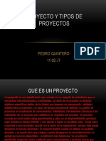 Proyectoytiposdeproyectos 120816104714 Phpapp01 PDF