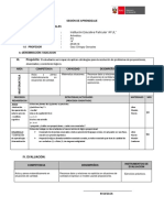 3ro -Sesión de Aprendizaje