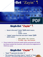 Aleph-Bet The Letter Zayin