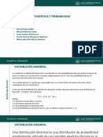 Distribucion Binomial