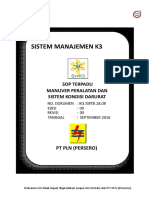 8 SOP Terpadu Manuver Peralatan Dan Sistem Kondisi Darurat