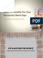 Basic Personality For Successful Work Days