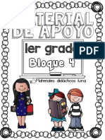 Material de apoyo 1er grado Bloque 4