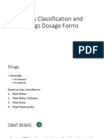 Drugs Classification and Drugs Dosage Forms