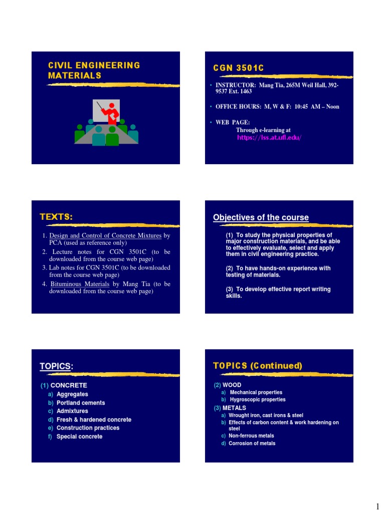 Civil Engineering Materials Guide | PDF | Pascal (Unit) | Road Surface