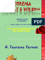 Dokumen - Tips - Presentasi Teorema Fermat Dan Wilson Ok