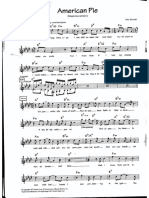 American Pie (Lead Sheet)