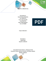 Informe de Laboratorio de Biologia Ambiental