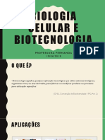 Biologia Celular e Biotecnologia - Aula Cursinho