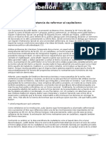 Rep - Butler y La Insistencia de Reformar El Capitalismo (2009)