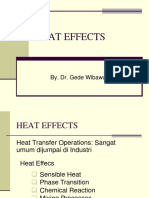 Heat Effects: By. Dr. Gede Wibawa