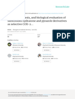 6-Synthesis, Biological Evaluation and Molecular Modeling Study of Pyrazole (1)