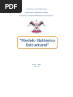 Modelo Sistemico Estructural