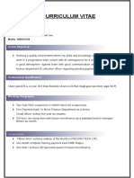 Curriculum Vitae: Ajay Shrivastava