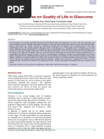 Perspectives on Quality of Life in Glaucoma Kjbzkjjncz