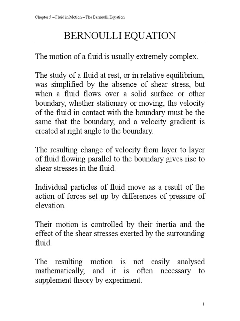 Fluid Dynamic PDF PDF Fluid Dynamics Reynolds Number
